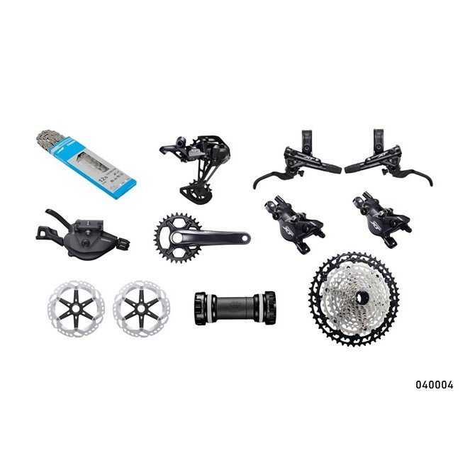 040004 GRUPO DEORE XT M8100 1x12 VEL HIDRAULICO - Imagen 1