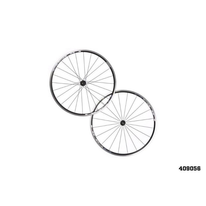 409056 JUEGO RINES WH-R501A 700C NEGRA SHIMANO - Imagen 1