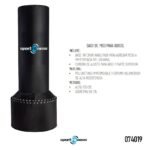 SACO DE BOXEO DE PISO (170x58CM) SPORTFITNESS