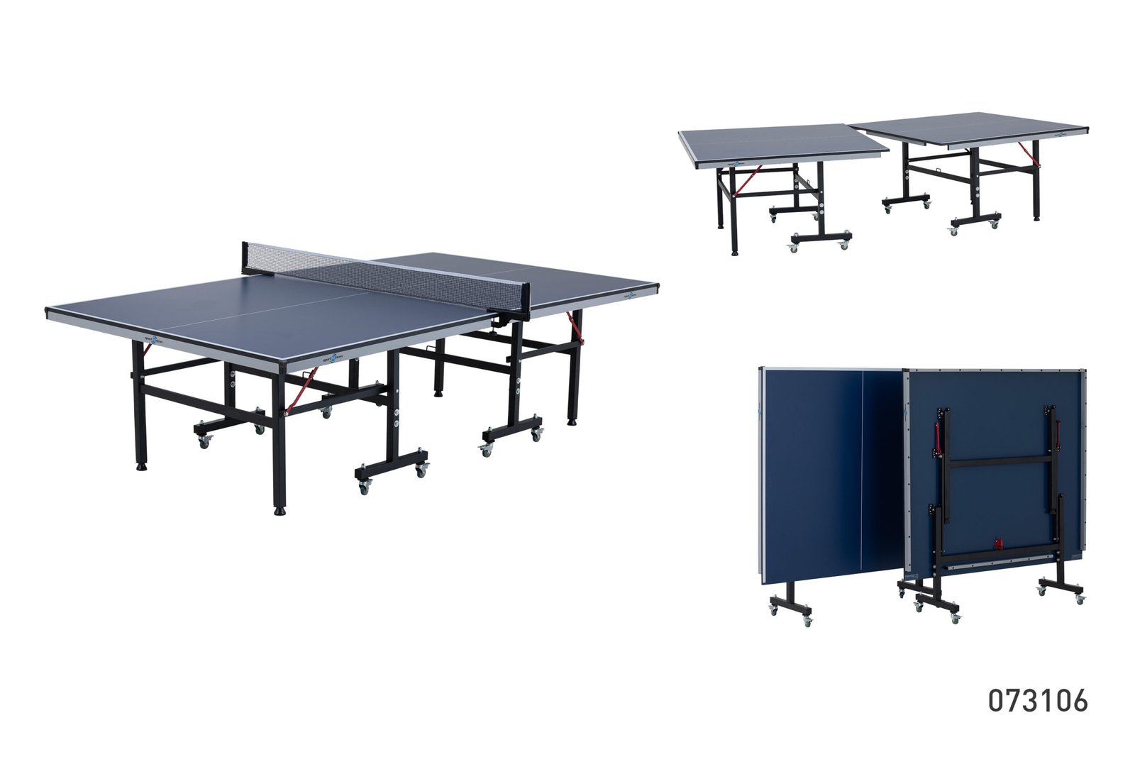 073106 MESA PLEGABLE PARA PING PONG (16MM) TT9902 SPORTFITNESS - Imagen 1